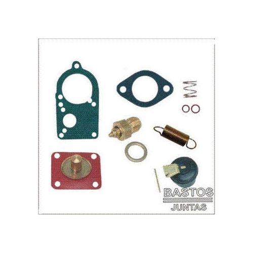 KIT DO CARBURADOR - COMP SOLEX SIMPLES AG BOIA VW BRASILIA FUSCA 1.3 1.5 GAS AG 11118 BOIA 3006 DIAF - BASTOS