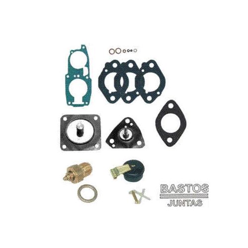 KIT CARBURADOR - COMPLETO SOLEX 160 35ALFA1 AG BOIA GM MONZA 1.6 1.8 FIAT 147 UNO SPAZIO 1.3 ALC AG  - BASTOS