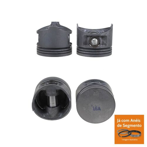 PISTAO COM ANEL - GM CHEVETTE MARAJO 1.6 8V ALCOOL 1983 A 1987 - MAHLE