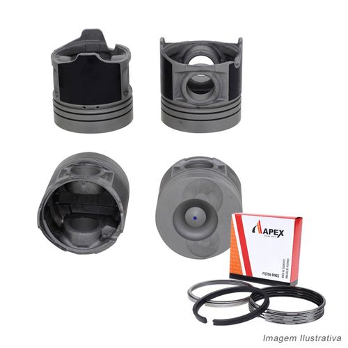 PISTAO COM ANEL - KIA BONGO 8V K3600 DIESEL - APEX