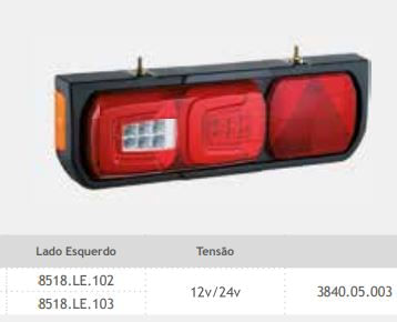 CAIXA FLEX II FIX SUP LE 12/24V 8518.LE.102 0/00