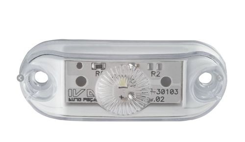 LANT DE PLACA E DELIMITADORA C/LED BIVOLT SAIDA FIOS CR