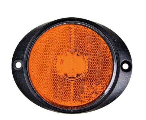 LANT FRONTAL OVAL LED POSICAO AMARELA C/ FIOS