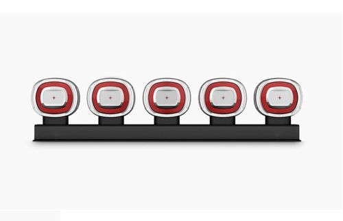 CONJUNTO TRES MARIAS LED BIVOLT C ANEL DE LUZ VERM  5 LANT