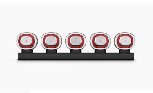 CONJUNTO TRES MARIAS LED BIVOLT C ANEL DE LUZ VERM 3 LANT