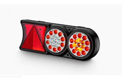 LANTERNA TRASEIRA ADAP CIRCLE LIGHT LED CRISTAL 24V LE PLUG
