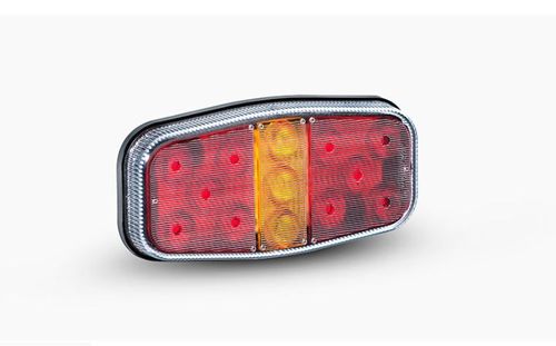LANTERNA TRASEIRA CANOINHA LED 12V