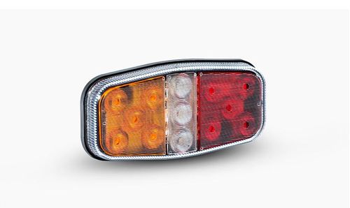 LANTERNA TRASEIRA CANOINHA LED C/ RE - SAIDA CONECTOR