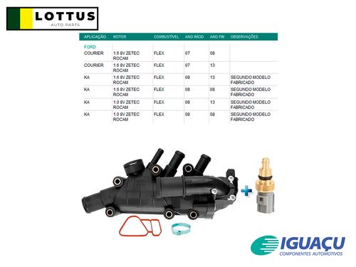 IGUAÇU - 6013036100 - COMBINADO DE VÁLVULA TERMOSTÁTICA