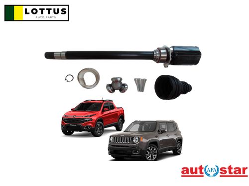 AUTOSTAR - ACT03006 - CONJUNTO TRIZETA TULIPA FIAT TORO JEEP RENEGADE 1.8 ETORQ LADO DIREITO AUTOMÁTICO