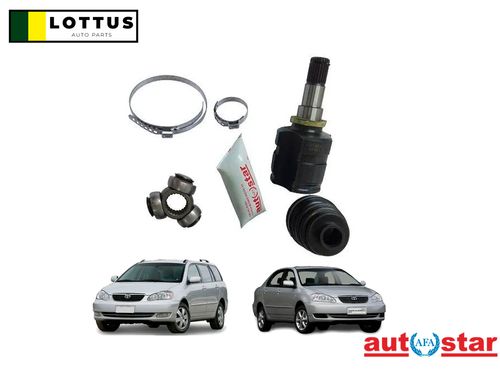 AUTO STAR - ACT08001 - CONJUNTO TRIZETA E TULIPA COROLLA TOYOTA COROLLA FILDER 1.8 2002 ATÉ 2008 AUTOMÁTICO 23 DENTES