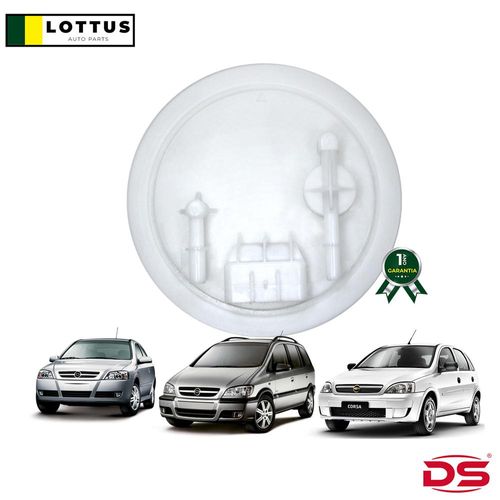 DS - 2408 - FLANGE DO MÓDULO DE COMBUSTÍVEL ASTRA 2.0 MPFI 04/04 ASTRA MULTIPOWER 04/04> CORSA 1.0 VHC FLEX 09/05> ....