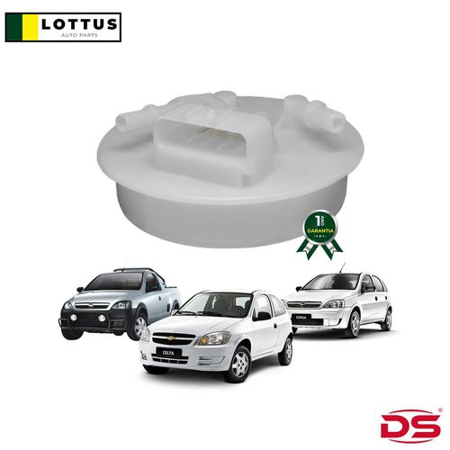 DS - 2416 - FLANGE DO MÓDULO DE COMBUSTÍVEL PRISMA FLEX TODOS CELTA FLEX MERIVA FLEX 1.4 2009 > AGILE 1.4 FLEX 10/2009->