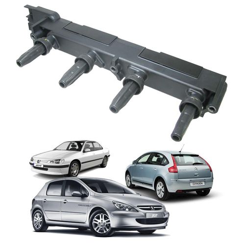 GC 4064 - BOBINA IGNIÇÃO 4 PINOS C4 2.0 16V C5 1.8 16V, 2.0 16V C8 2.0 16V EVASION 2.0 16V XSARA