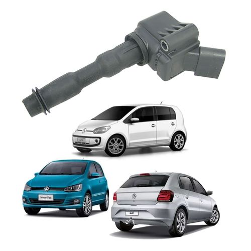 GAUSS - GC4098 - BOBINA DE IGNIÇÃO - GOL, GOLF SAVEIRO NOVO FOX