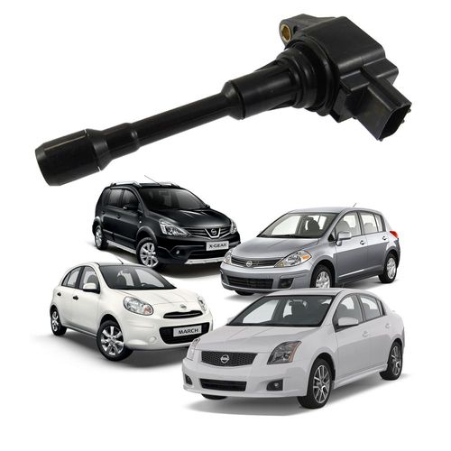 GAUSS - GC4448 - BOBINA DE IGNIÇÃO LIVINA, TIIDA, SENTRA 1.8 2009>, MARCH 1.6 2012>2018, VERSA 1.6 2012>2018, SENTRA 2.0