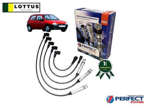 PERFECT POWER - 20G66P - CABOS DE IGNIÇÃO CORSA/ PICK UP (1.0/1.4/1.6 EFI 94/95)