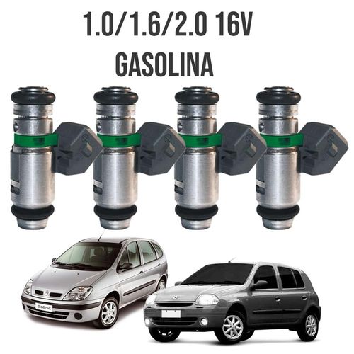 RAINHA DA SETE - STKM026 - INJETOR DE COMBUSTÍVEL - RENAULT SCENIC CLIO MEGANE