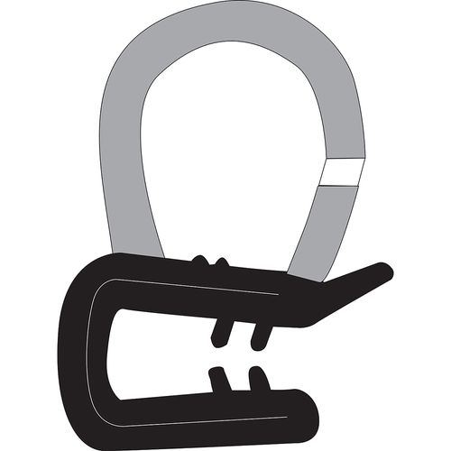 Par De Borrachas Da Porta S10 Blazer Após 01