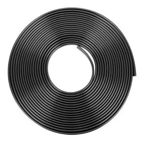 Borracha Couro Cobra Proteção da porta 7X14 mm Branca 50 m