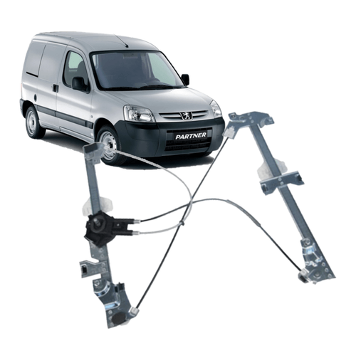 Máquina Vidro Mecânica Esquerda Partner Berlingo 98 A 07