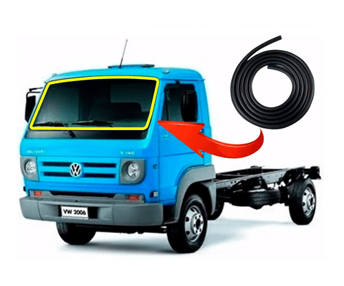 Borracha Do Para-brisa Vw Worker Delivery Titan Puma Todos