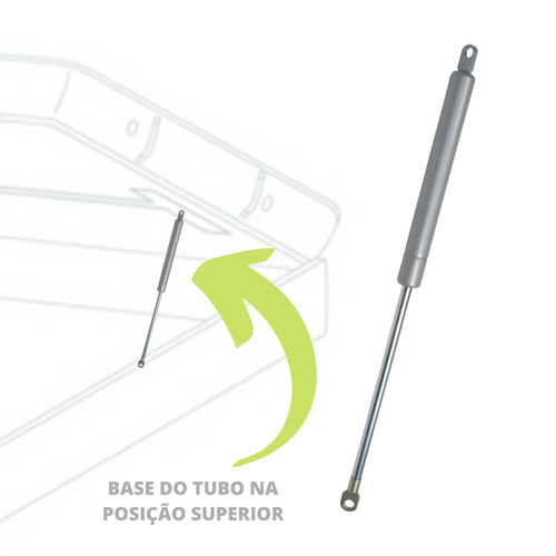 Amortecedor Pistão Mola Gás Porta Móveis Armários 784n/80Kgf