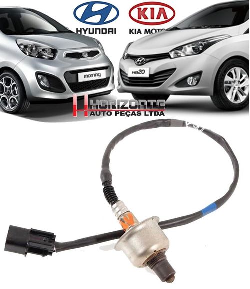 Sonda Lambda Hb20 1.0 Picanto 1.0 12v Flex Pré Catalizador 39210-04000 Semi Nova