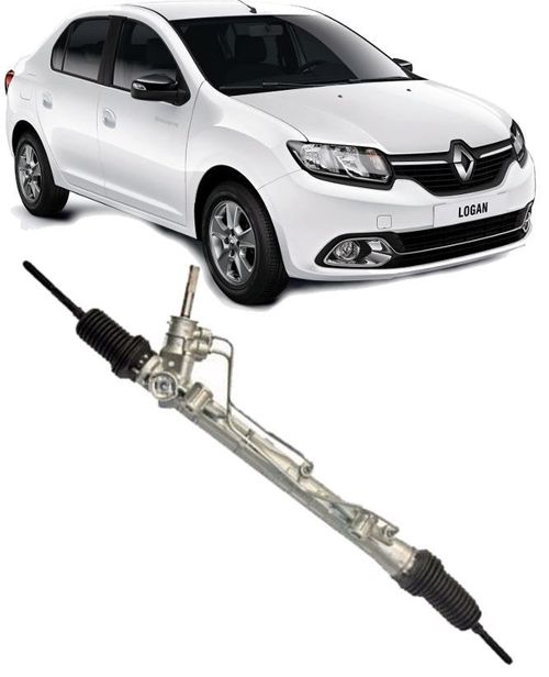 Caixa De Direção Hidráulica Renault Logan e Sandero 1.0 e 1.6 Apos 2014 Semi Nova