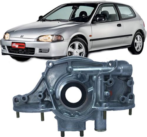 Bomba De Oleo Honda Civic 1.5 e 1.6 16v de 1991 a 1995