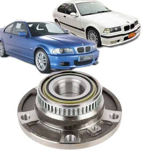Cubo de roda dianteiro Bmw 323i 325i 330i 525i 535i 735i de 1992 a 2005