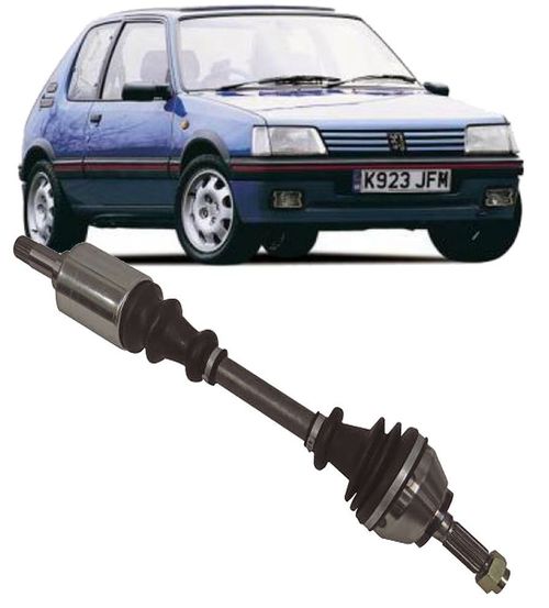 Semi Eixo Homocinetico Peugeot 205 1.4 de 1989 a 1995 Lado Esquerdo