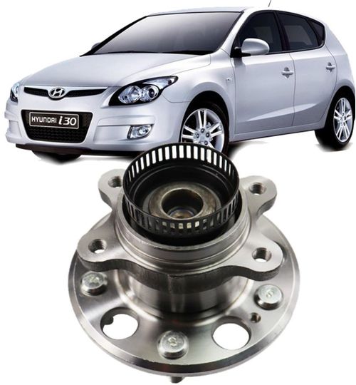 Cubo de Roda Com Rolamento Traseiro Hyundai I30 2.0 16V de 2007 a 2012