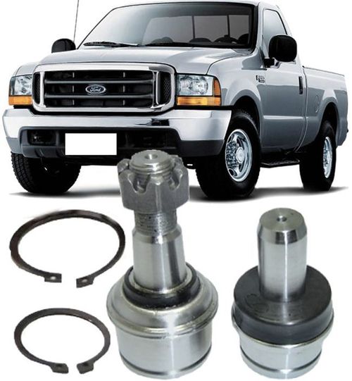 Kit Pivo de Suspensao Superior E Inferior Ford F250 e F350 Super Duty 4x2 de 1998 à 2012
