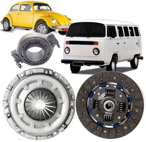 Kit De Embreagem Fusca Kombi Brasilia Variant 1500 1600 à ar de 1973 à 2005