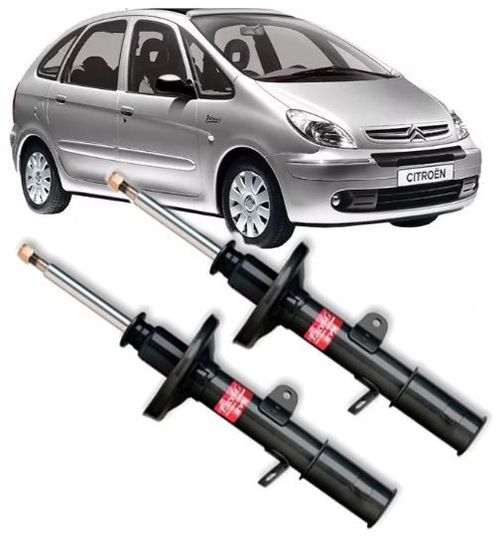 Par de Amortecedor Dianteiro Picasso Xsara e Peugeot 306 1.6 1.8 e 2.0 16v