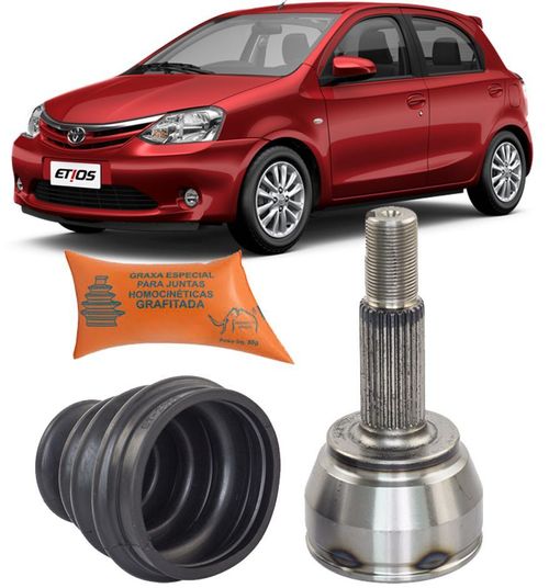 Junta Homocinetica Toyota Etios 1.3 16v e 1.5 16v de 2012 a 2019 26x21