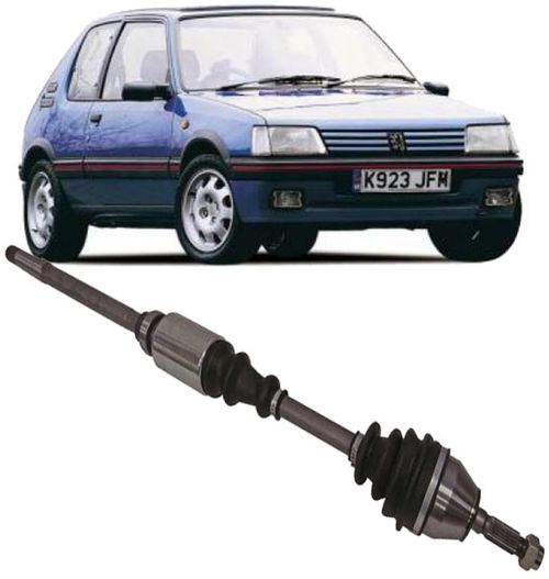 Semi Eixo Homocinetico Peugeot 205 1.4 de 1989 a 1995 Lado Direito