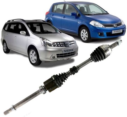 Semi eixo Livina e Tiida 1.8 16v Automático de 2007 à 2015 Direito