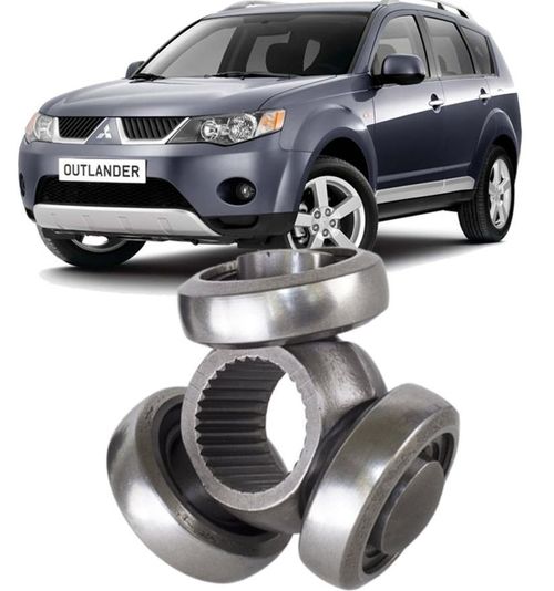 Trizeta Mitsubishi Outlander 3.0 V6 4X4 de 2008 a 2013 - 36x47,7mm