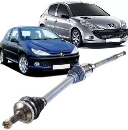 Semi Eixo Homocinetico Peugeot 206 e 207 1.4 8v Lado Direito