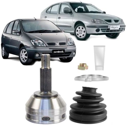 Junta Homocinetica Scenic e Megane 2.0 16v De 2001 à 2006 Sem ABS - 25x23