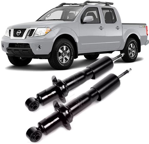 Par de Amortecedor Dianteiro Nissan Frontier Sel 2.5 16v 4x4 e 4x2 de 2008 a 2016