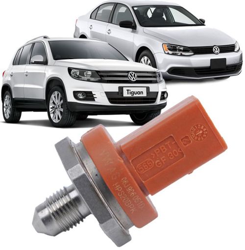 Sensor de Pressao de Combustivel Tiguan Audi Jetta Passat 2.0T Tsi e Tfsi - 0261545051