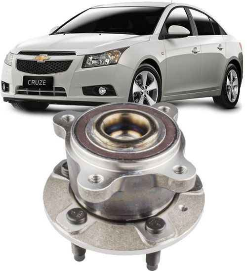 Cubo de Roda Traseiro Com Rolamento Cruze 1.8 16v de 2011 à 2016