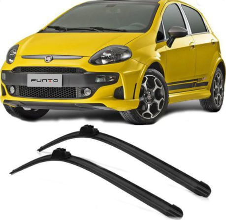 Kit de Palheta Slim Limpador Parabrisa Dianteiro Punto Linea de 2008 à 2016