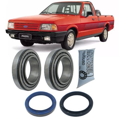 Kit Rolamento Roda Traseira Belina Corcel Del Rey Pampa Todos