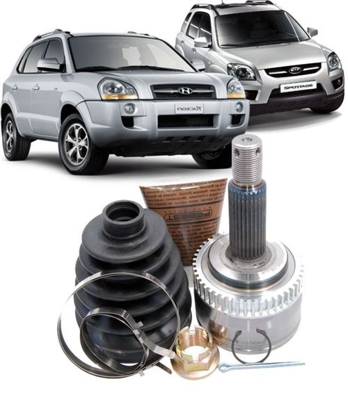 Junta Homocinetica Hyundai Tucson 2.0 16v E 2.7 24v Apos 2007 de 25X27 Mecanica