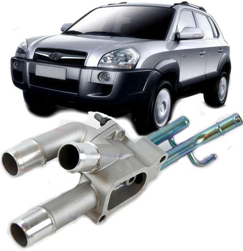 Carcaca Termostatica Tucson I30 Ix35 Elantra Sportage 2.0 16v