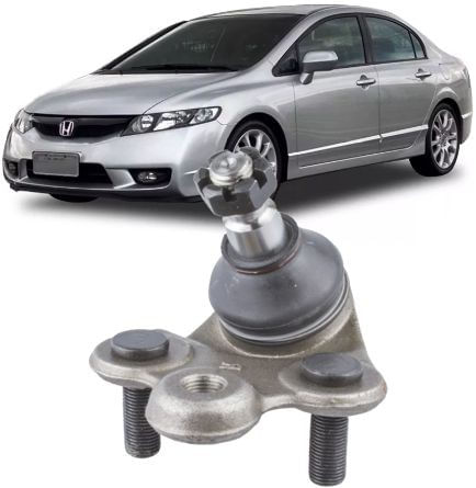 Pivo de Suspensao Inferior New Civic 1.8 16v de 2006 à 2011 - Ld Esquerdo